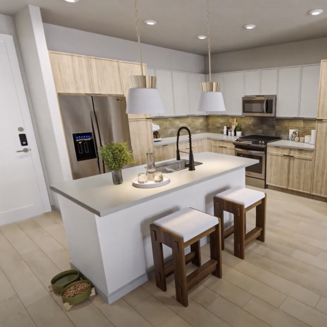 The Heights at 1520 Apartments Tour in Houston, TX - Geometric Design Package